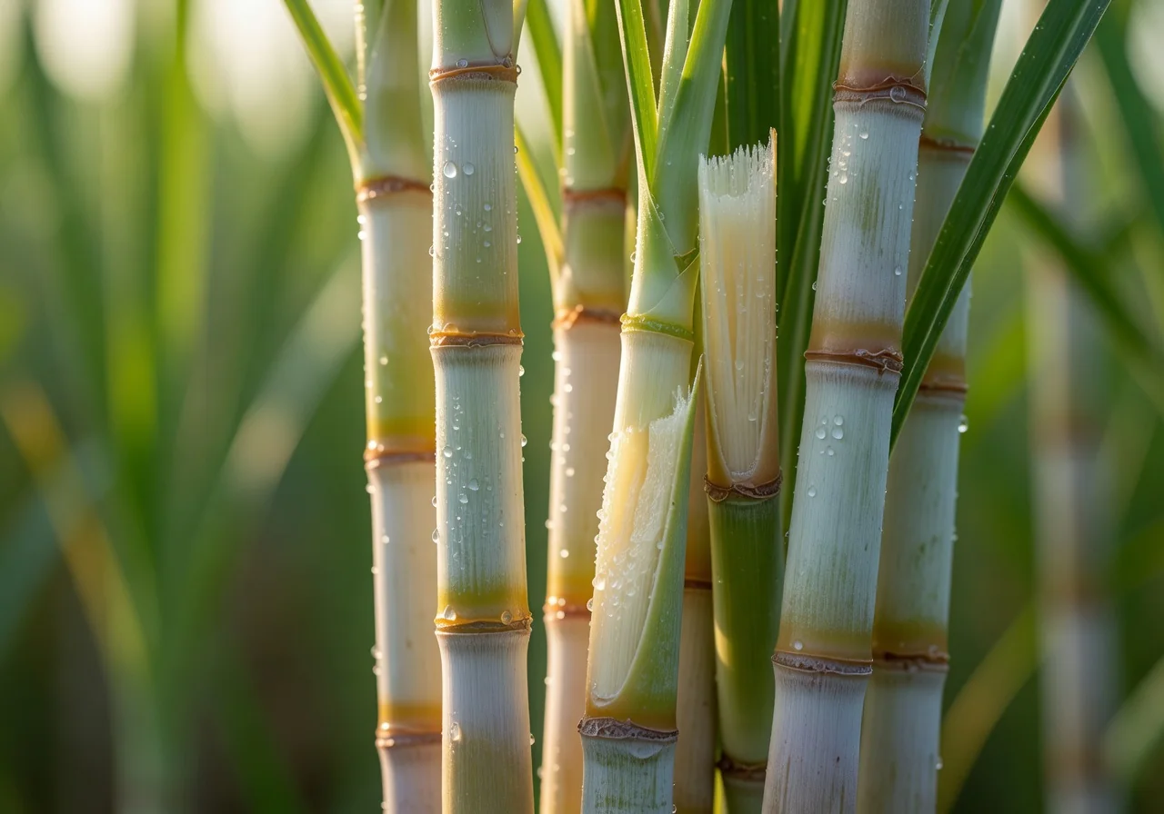 Sugarcane — source of Ennature's green CO₂ and solvents