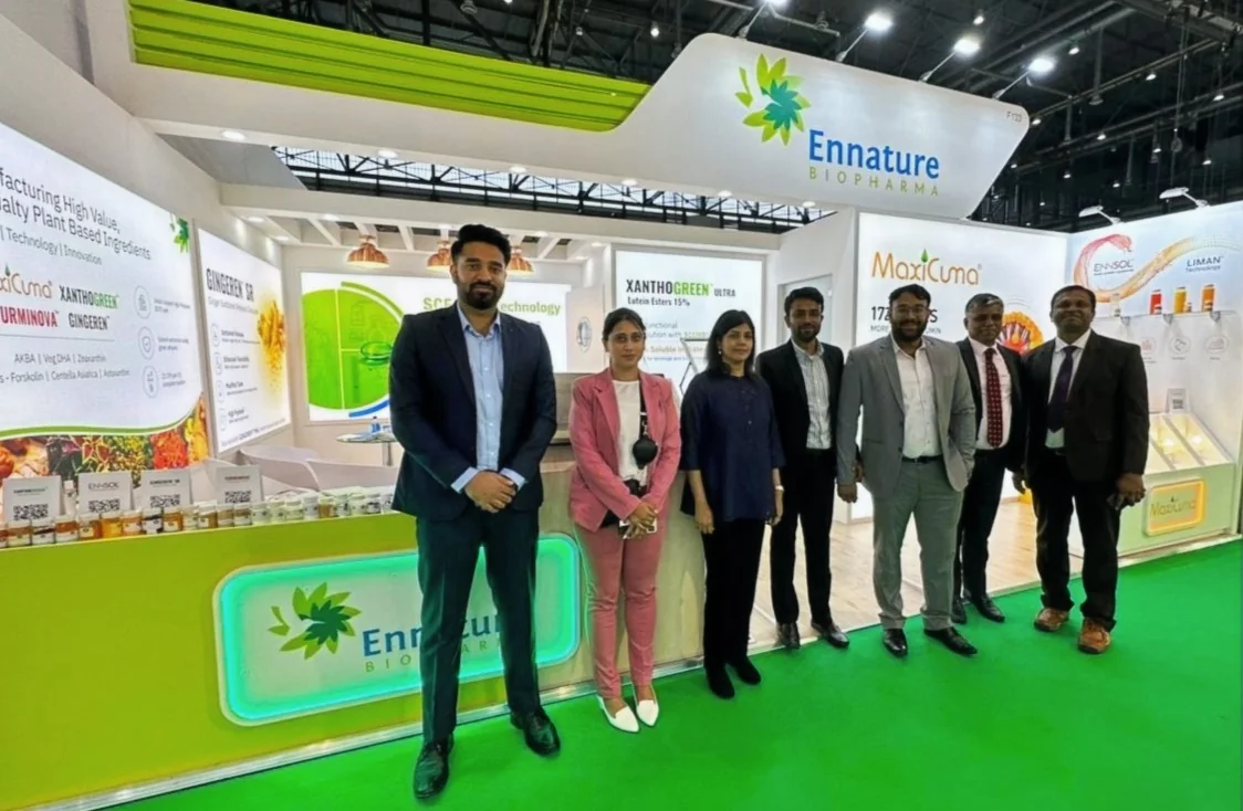 The Ennature Biopharma team at VitaFoods Europe 2023